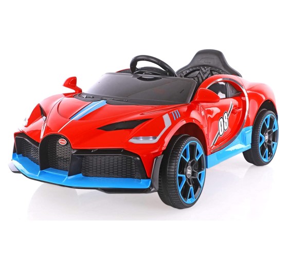 Bugatti Battery Operated Car For Kids , Battery Operated Bugatti Ride On Car for Kids (2 to 6YRS), Red