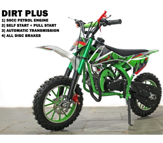 Kids Off Road Dirt plus Bike 2 stock Petrol Engine | Kids dirt bike for kids Age group 7-15 years old