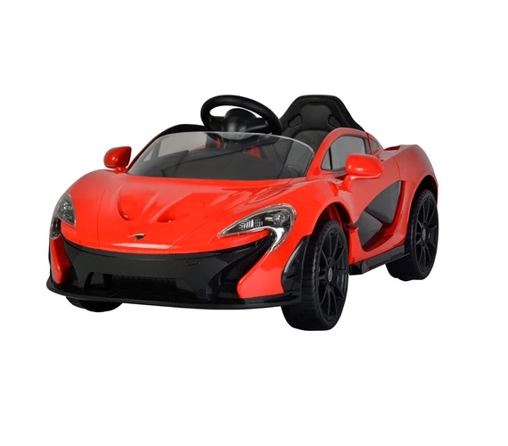 McLaren Ride On Car For Kids with Remote Control , Battery Operated McLaren P1 Rideon Car For Kids Age 2 to 6 (RED)
