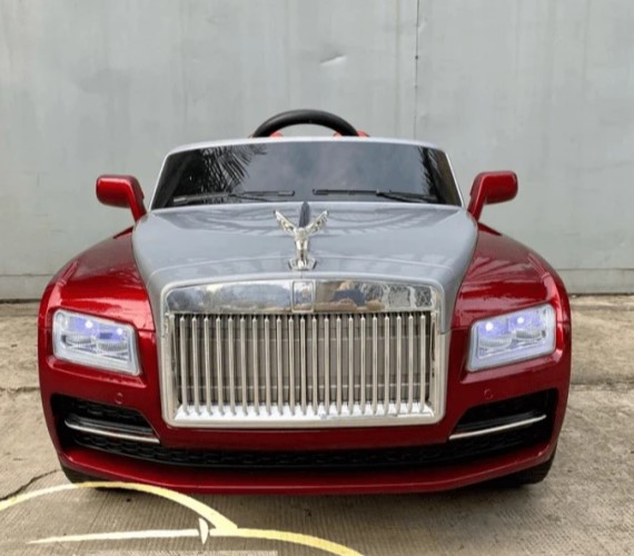 4X4 Rolls Royce Electric Ride on Car, 12V Battery Ride On Car For Kids with Remote Control Music and Light 1-6 Yrs