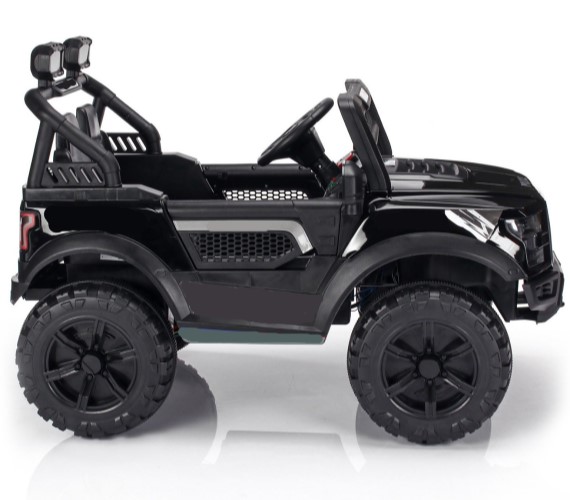 Ford 12V Electric Ride On Jeep For Kids With Bluetooth, Music Light 1-6 Yrs Jeep Battery Operated Ride On  (Black)