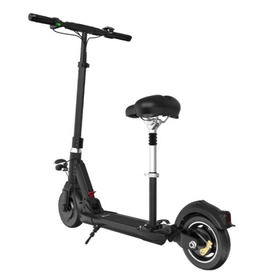 36V Electric Scooter With Seat  Digital Meter and Electromagnetic drum brake (Foldable) For Youngster and Kids.