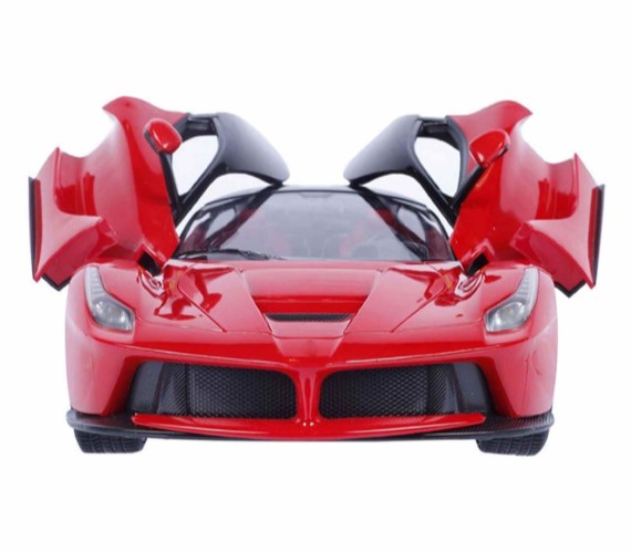 Ferrari Remote Control Car with Openable Door - RC Car for kids (Red)