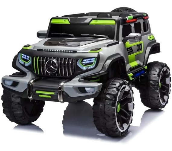 Big Size Hummer jeep for kids, Model 1200 Electric Ride on Jeep , Battery Jeep For Kids with Rechargeable And Music System with Remote Control (2-9 years), White