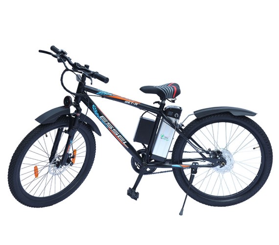 Get A 48V Electric Bicycle For Adults with 6.4Ah Battery Capacity with Front/Rear Disk Brakes (Frame Size 20) 2 Years Warranty