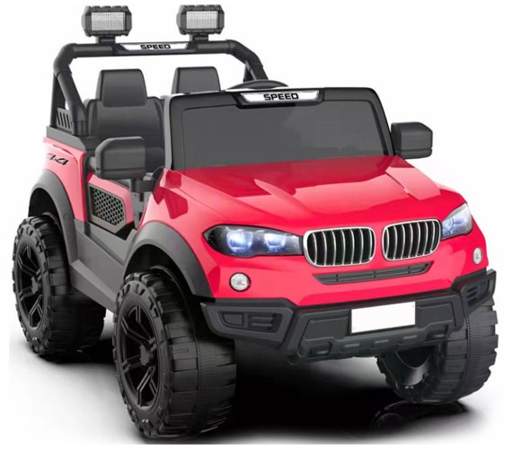 BMW 12V Battery Operated Ride On Jeep For Kids With Remote Car  Control 1-6 Yrs (Model EBK-888)