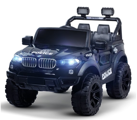 BMW Electric Ride On Jeep, 12V Battery Ride On Car For Kids With Remote Control Music And Light 1-6 Yrs