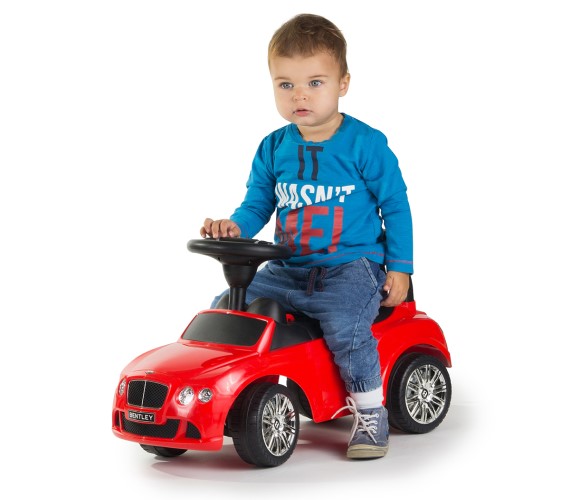 Bentley GT Push Ride on Car For Kids with Music(Age 1 - 3yrs)-Red