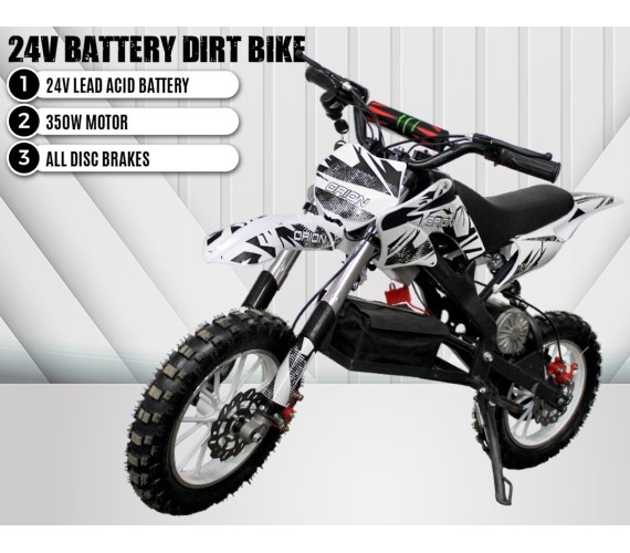 Dirt Bike for Kids 24V Battery Operated Bike for Kids with Disk Brake Dirt Bike for Kids Age 7 To 14 Years-Multicolor