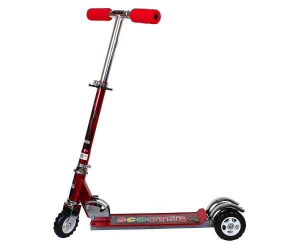 Three Wheel Tractor Scooter For Kids Suitable Age 5 to 10 Years (Red)