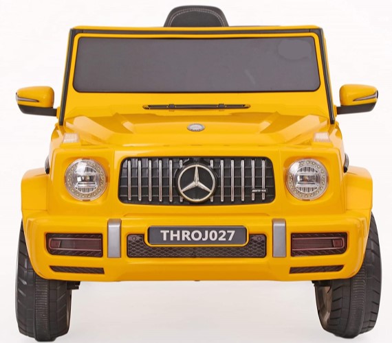 Benz AMG G63 Battery Operated Ride On Jeep Car with Remote control for Kids (2 to 5years ), Yellow