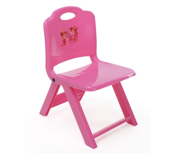 Kids Foldable Chair With Cartoon Printed Foldable Chair For kids-(Multicolor)