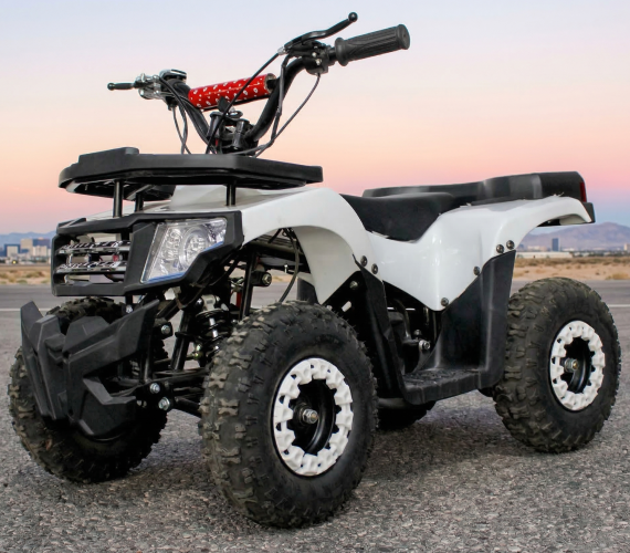 Kids MINI MOUZER ATV 36V/12Ah Battery Operated , Rechargeable ATV Beach Bike For kids with Front/Rear Disk Age 7 to 14 years(Multicolor) 