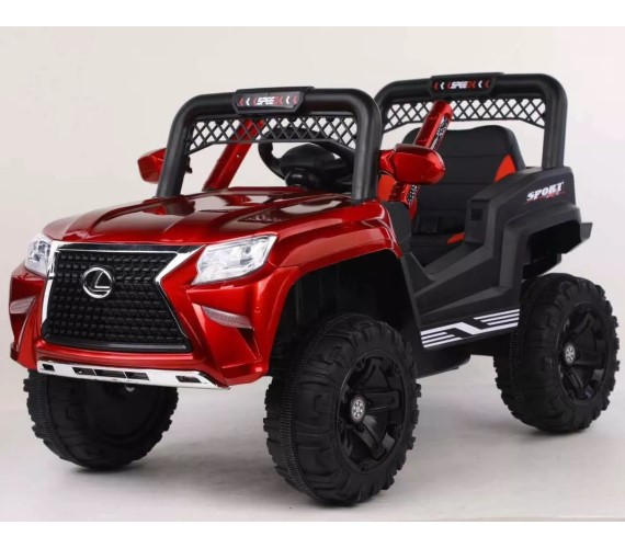 Lexus Kids Electric Jeep,  12V Battery Operated Ride on Jeep for Kids Age 1 -5(DKQC-206)Multicolor