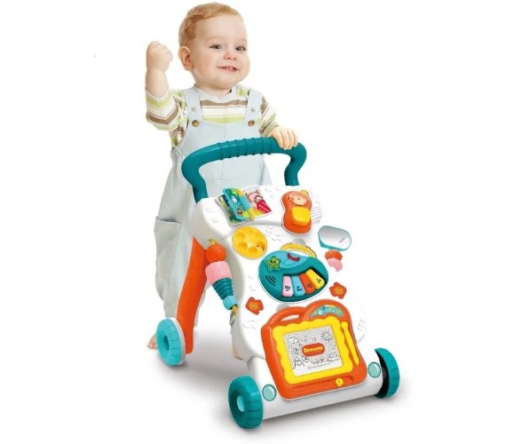 3 in 1 Musical activity Baby Walkers with Music, Balance for Children Development (Multicolor)