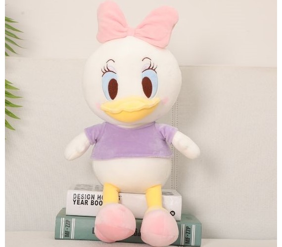 Daisy Duck Stuffed Soft Toy For Kids Size 40 cm (Multicolor)