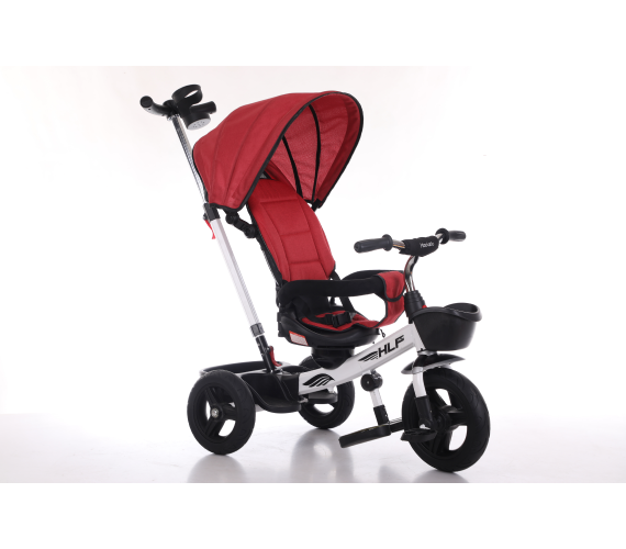 Canopy Tricycle For Toddler with Parental Control Handle - Age 8 months to 4 years