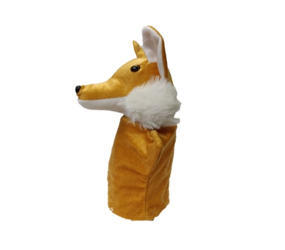 Hand Puppet soft Toy (Fox) Height 21 cm