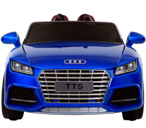 Audi Tts Battery Operated Ride-On Car for Kids with Remote Control and Music System(2 to 6 yrs)-Painted Blue