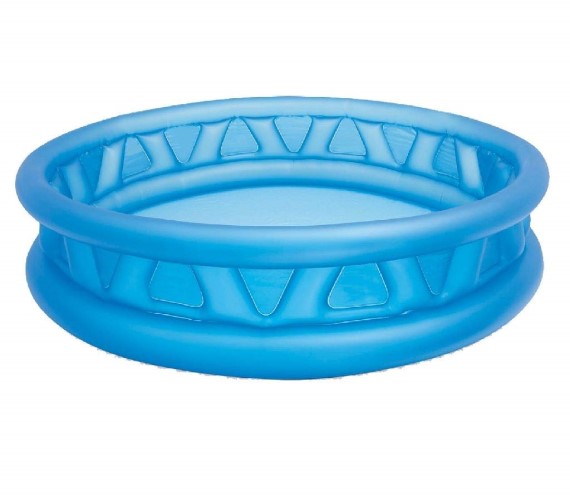 6 Feet Round Shape Swimming Pool Inflatable Bath Tubs for Kids, Swimming Bath Tub For Kids-Blue