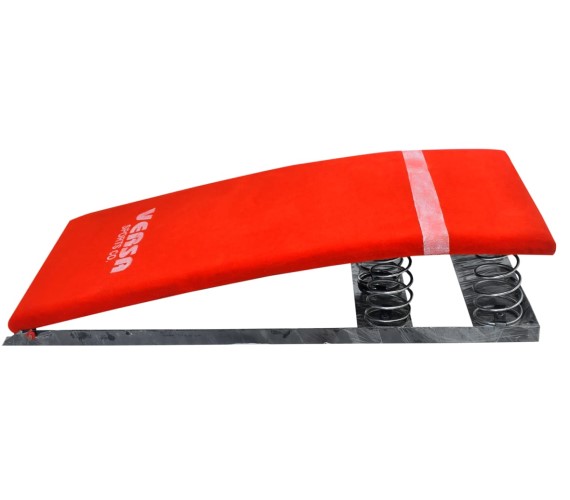 Versa Gymnastic Spring Board with 6 Heavy Duty Springs. Used by Gymnast, Best for Paramount Training, Speed and Balancing.