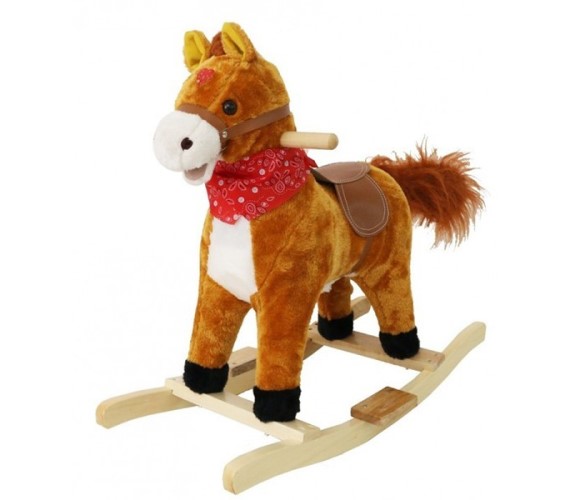 Wooden Horse For Kids - Lakdi Ki Kati - Cowboy Horse Toy (Age 1 to 3 years)