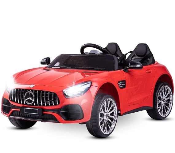 FT-998 4X4 Big Size Electric Ride on Car, 12V Rechargeable Battery Operated Ride on Car for Kids with Music, Lights and Swing(1-6yrs)Red