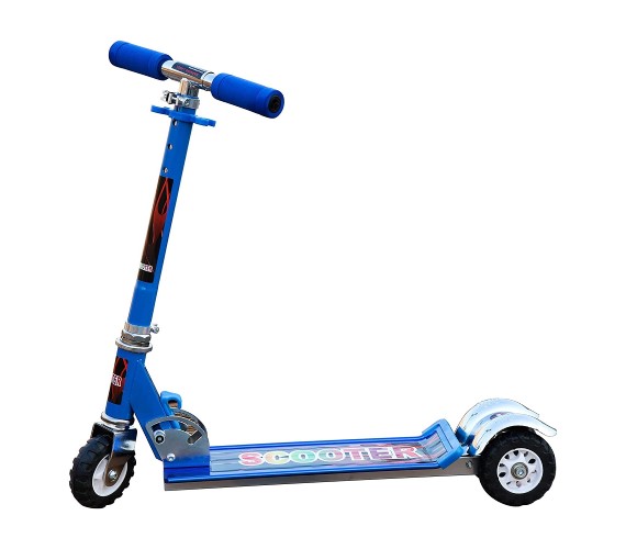 Three Wheel Tractor Scooter For Kids Suitable Age 5 to 10 Years (Blue)