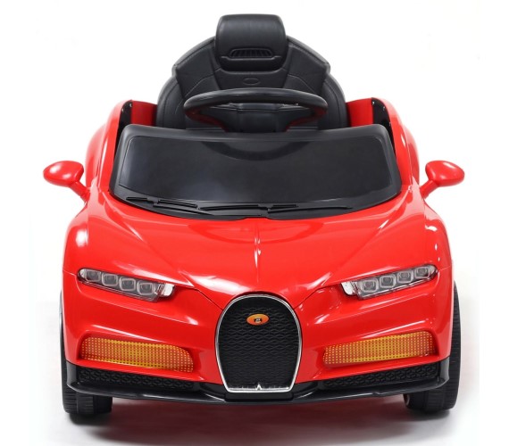Bugatti Electric Ride on Car, Battery Ride On Car For Kids with Remote Control Music and Light 1-4 Yrs(Red)